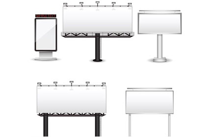 户外广告牌尺寸大小不是随心所欲的
