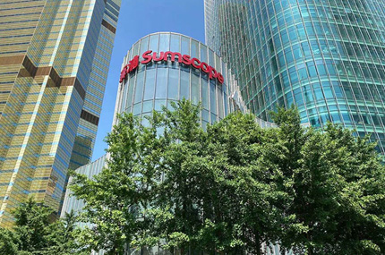 上海未来资产大厦发光字工程—蓄力精心打造